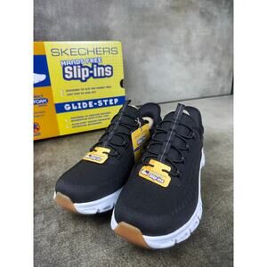 Skechers Glide-Step Tranquility Women’s Size 7.5 Black/White NIB 104574/BKW